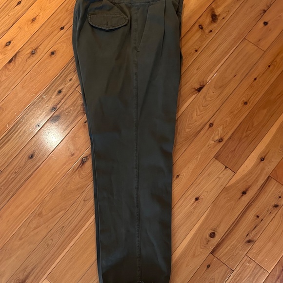 Rubinacci Napoli olive Gurkha trousers - Picture 6 of 7